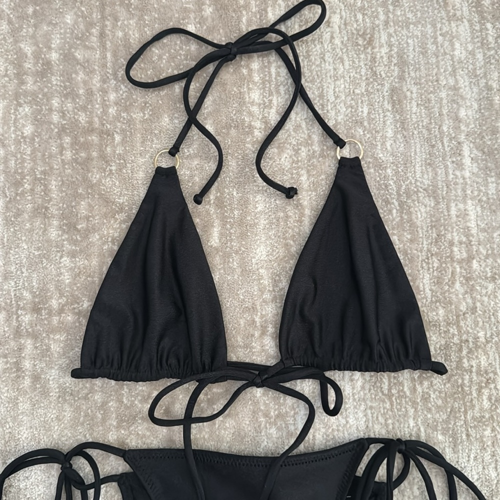 CANALUZ SWIM Bikini in Black - Picture 3 of 7